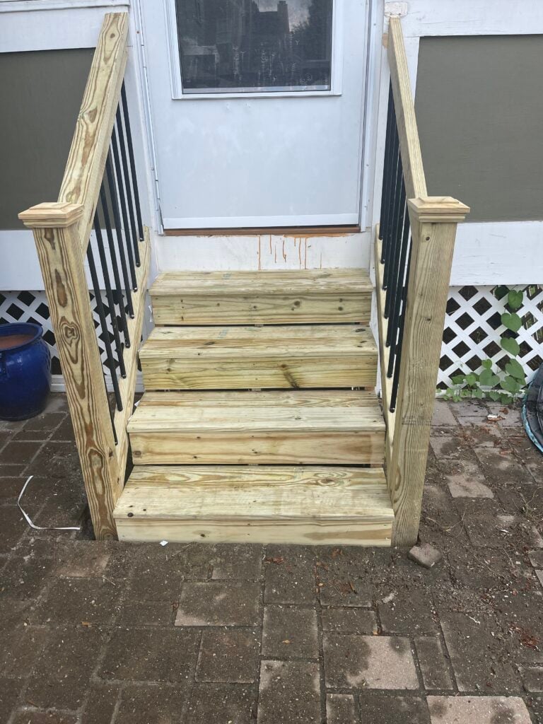 Deck and Stairs Replacement in Raleigh