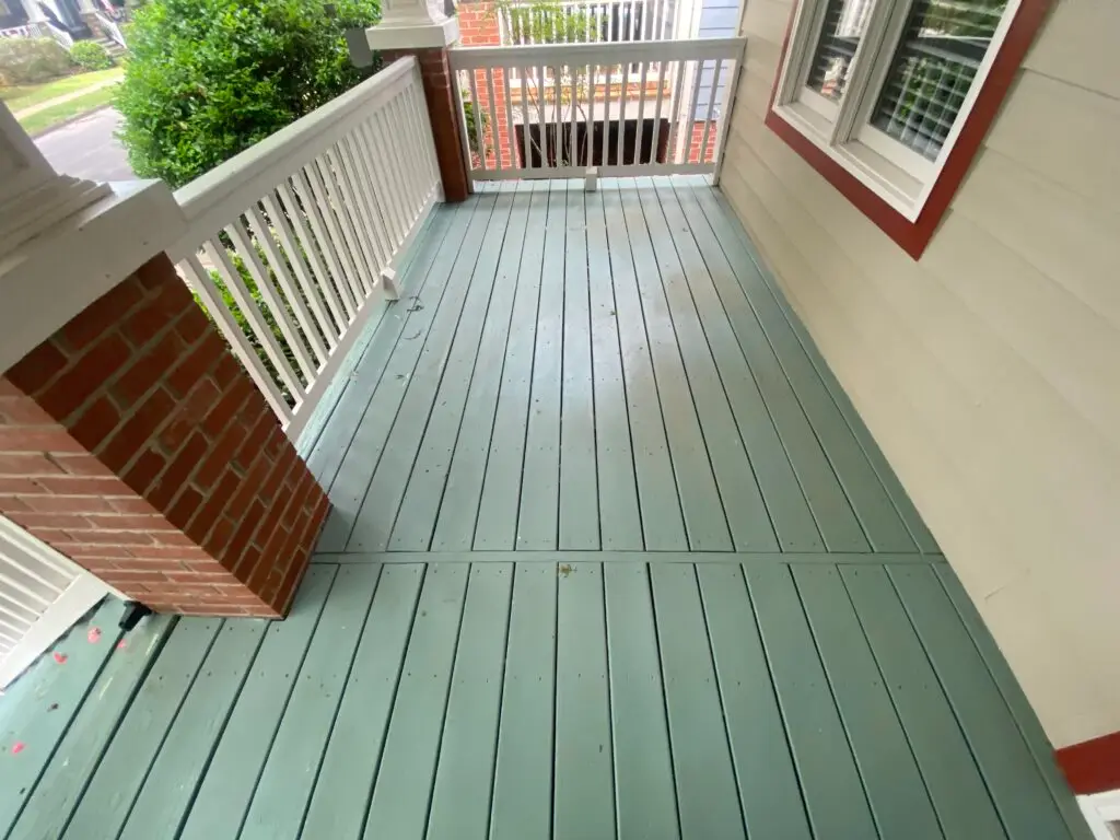 Trex Decking Installation in Raleigh — front porch repair